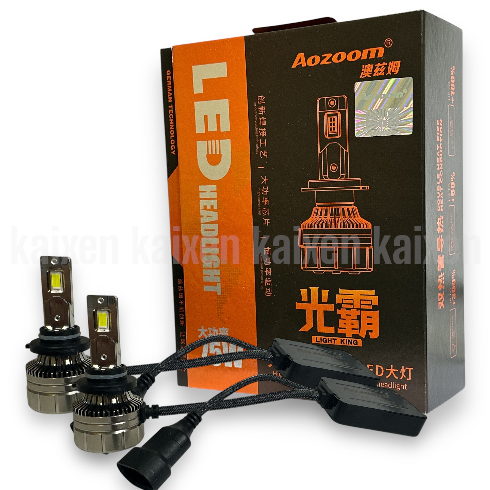 Автомобільні лампи LED 9005/HB3 5500K AOZOOM 75W
