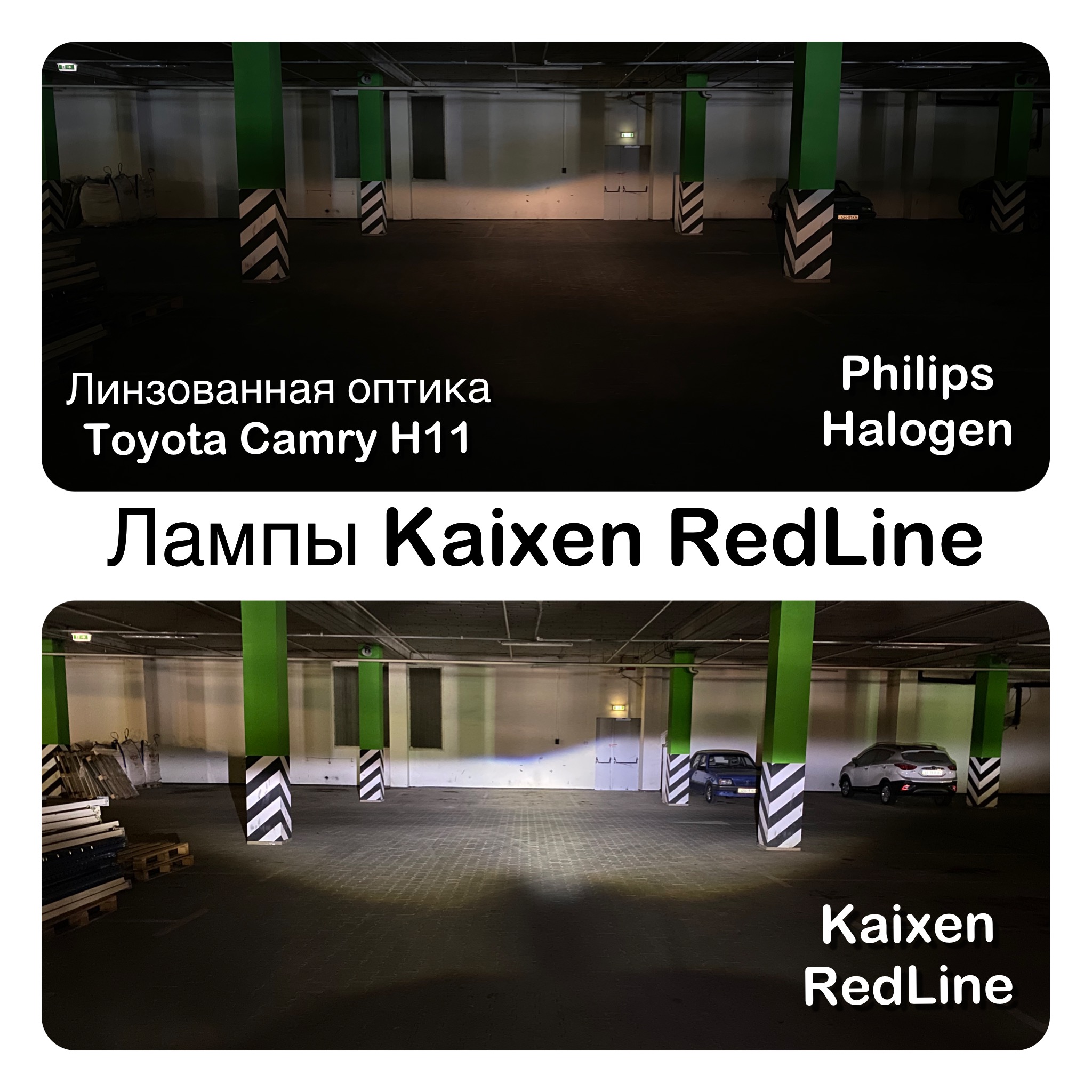 Автомобільні лампи LED H10 KAIXEN RedLine (35W-6000K) - Зображення 2