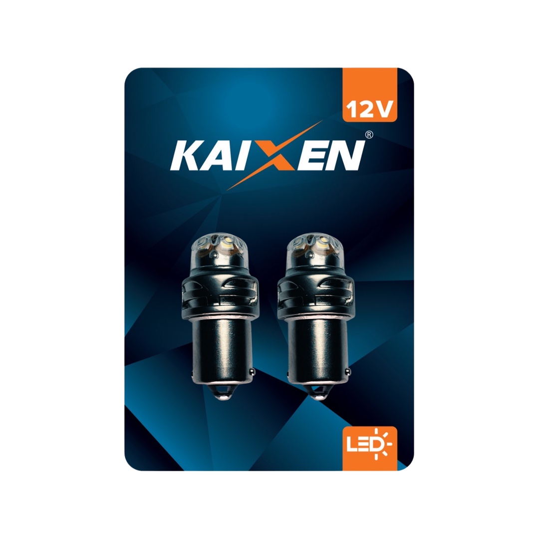 Габаритні вогні KAIXEN P21W LED помаранчевий 6*3030SMD CANBus - 2шт