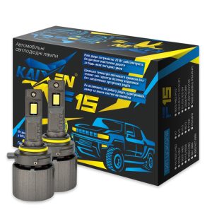 Автомобільні лампи LED HIR2 9012 6000K 70W KAIXEN F15 CAN BUS EMC