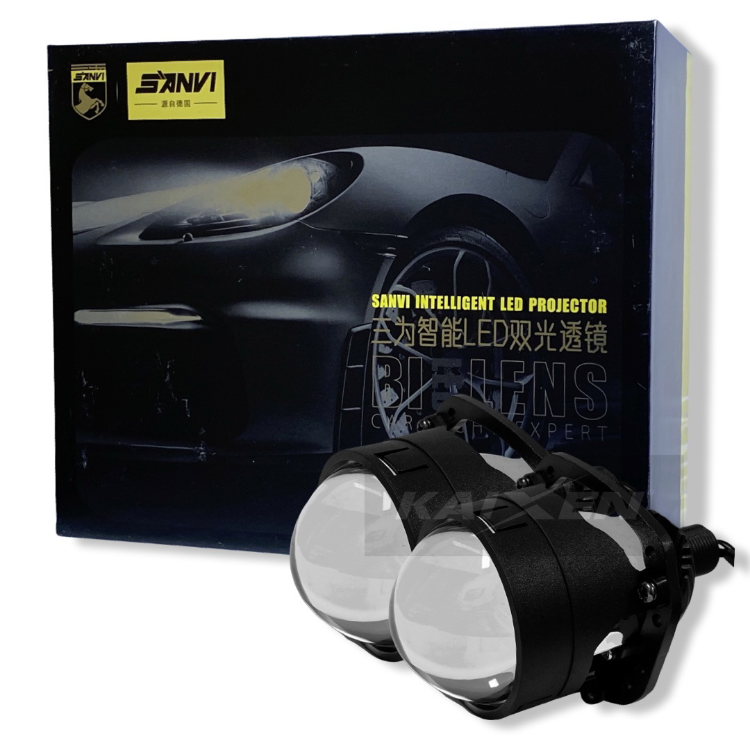 Універсальні bi-led лінзи 2.5" SANVI S45 Premium