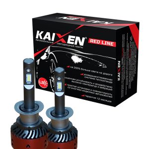 Автомобільні лампи LED H1 KAIXEN RedLine (35W-6000K))