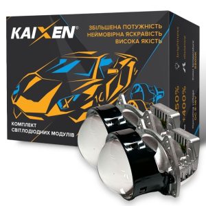 Автомобільні Bi-led лінзи 3.0 дюйми KAIXEN x2