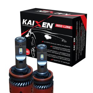 Автомобільні лампи LED H8 KAIXEN RedLine (35W-6000K)
