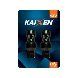 Лампочки KAIXEN W21W LED помаранчевий CANBus - 2шт